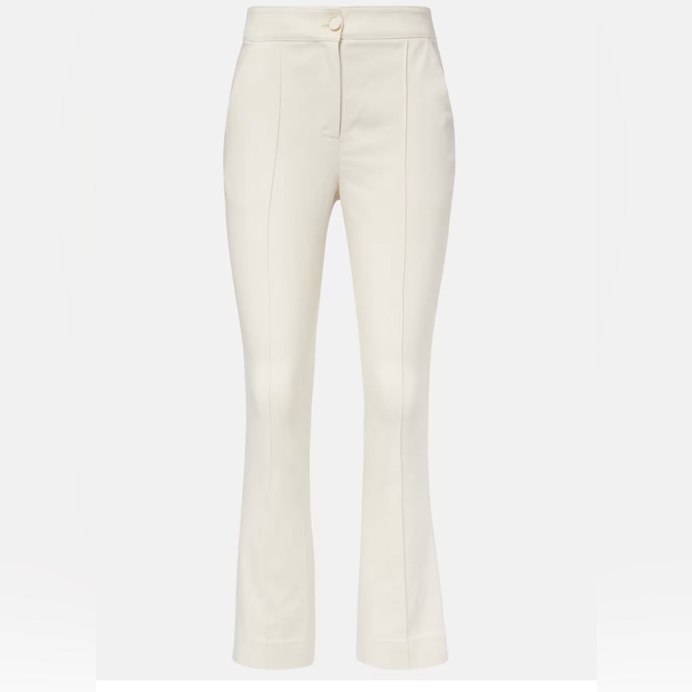 Veronica Beard Kimra cotton-blend cropped straight pants